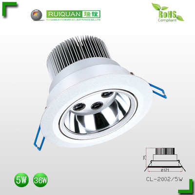 【优质5W天花灯冷锻散热器】价格,厂家,图片,其他LED灯具,东莞市瑞铨五金电子-