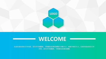 商务大气科技公司介绍产品介绍ppt模板